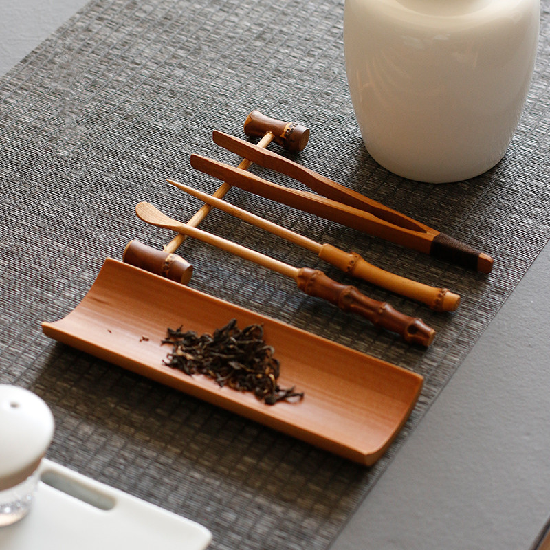 3/4/5Pcs Bambus Carbonisierte  – Korean Tea Set Bewertung und Preis