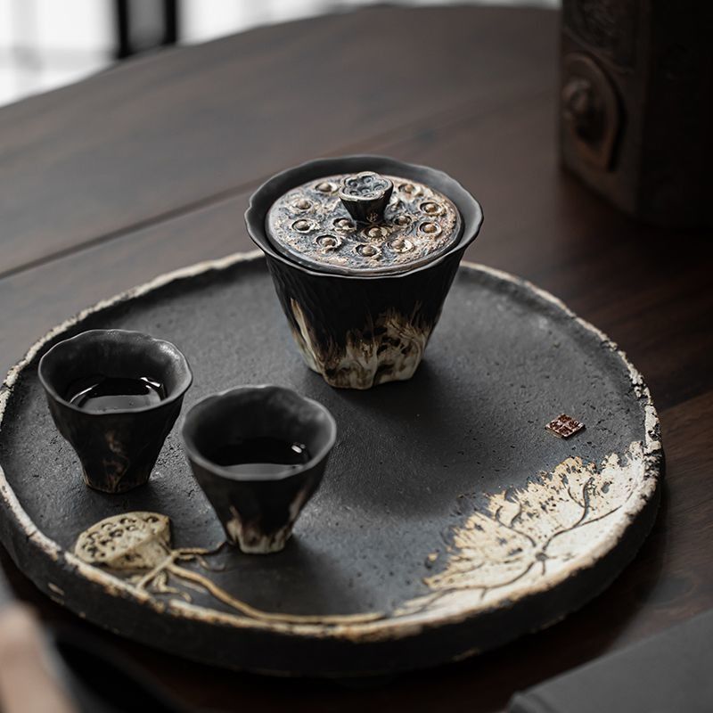 200 ml handgemachte geprägte L – Korean Tea Set Bewertung und Preis